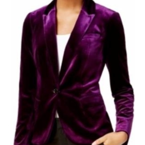tommy hilfiger purple jacket